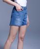Lam Rd001 Cut-Off Hem Denim Shorts