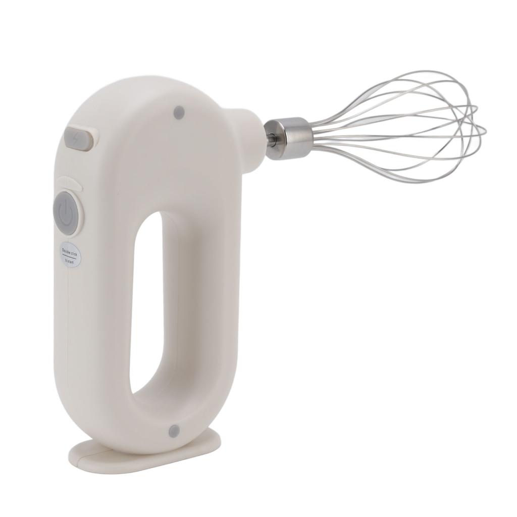 Electric Hand Mixer 3 Speeds Anti Slip Handle Design Safe Household Handheld Milk Frother Foam