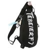 Unisex brystveske Enkel oppbevaringsveske Lett reiseveske Liten ryggsekk Crossbody-veske Mote Uformelt Single Should-vesker