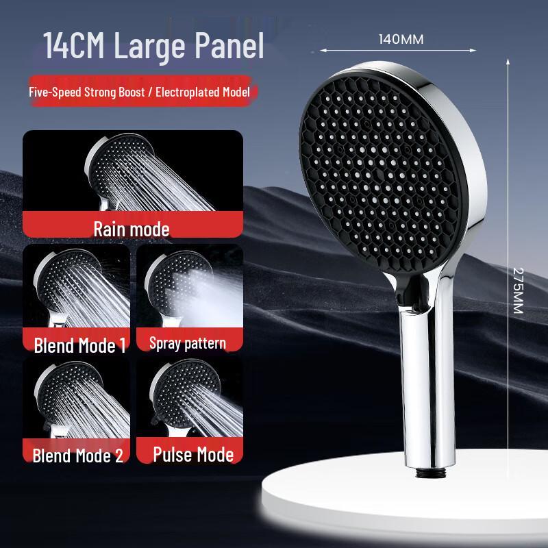 Pressurized Handheld Shower Head Set