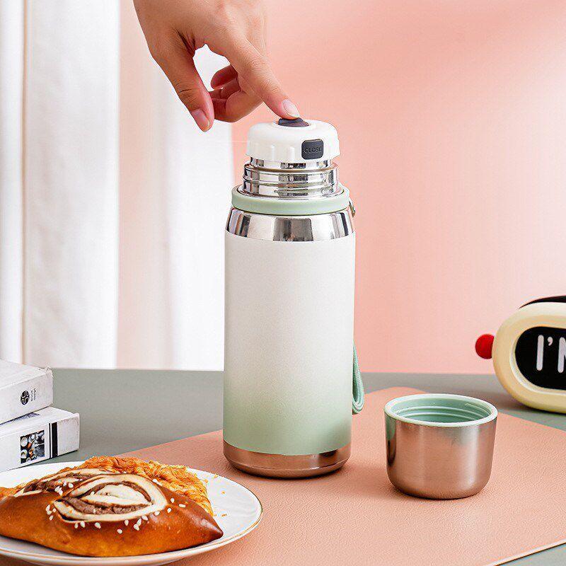 Good-looking Large Capacity Vacuum Cup 316 Stainless Steel Food Grade Water Cup Sports Kettle Portable Men and Women Car