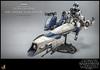 TV Masterpiece Star Wars: The Clone Wars Heavy Weapon Clone Trooper & BARC Speeder (with Sidecar) 1/6 Scale Figure, White, TMS077