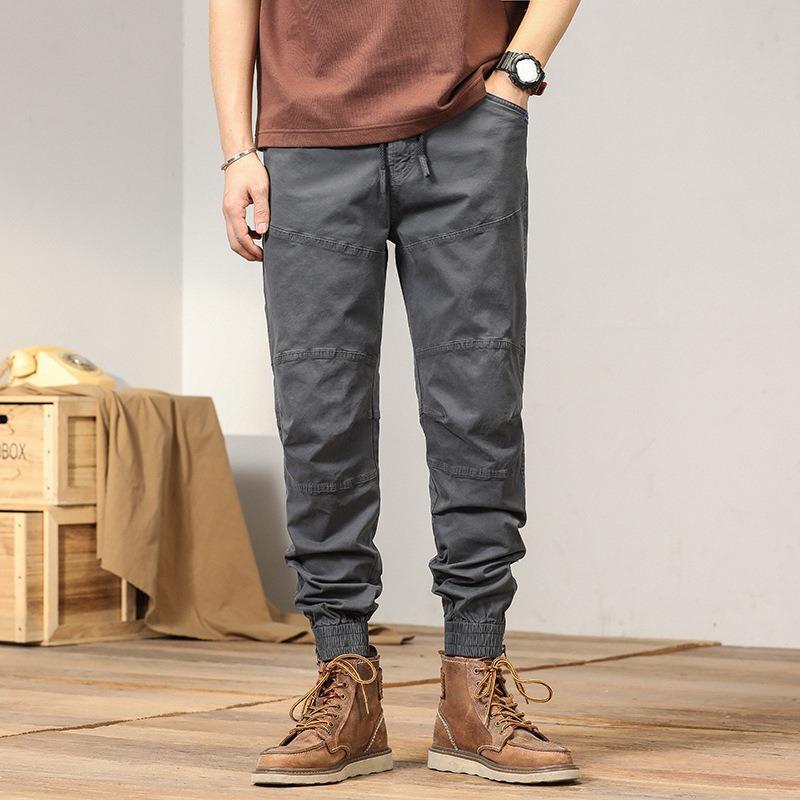 New Overalls Casual Men's Straight Loose Versatile Trendy Pants Men's High Street Leggings Men's Trousers