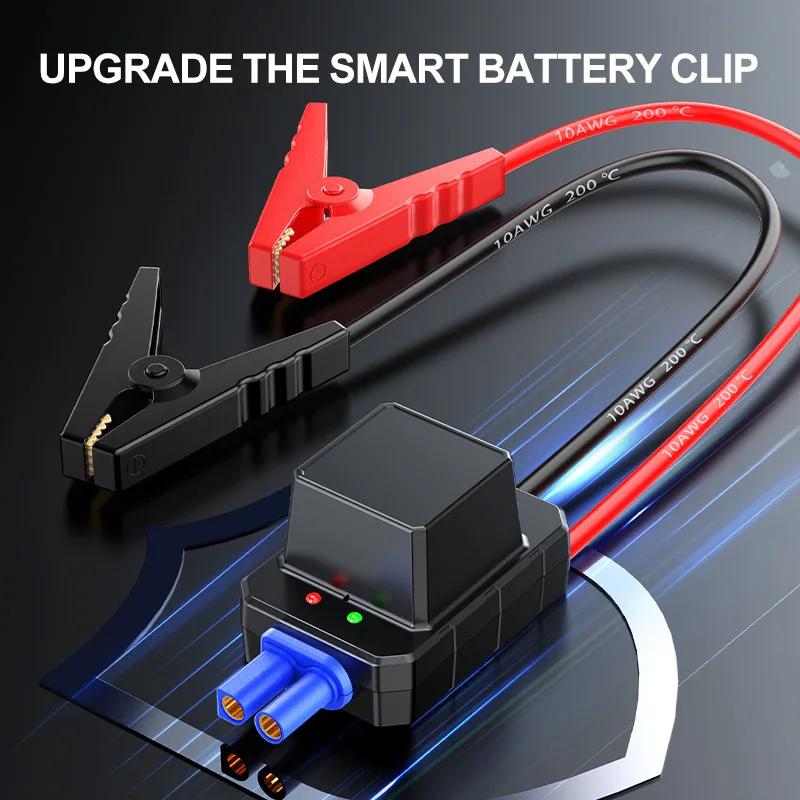 1500A 12V Car Jump Starter Air Pump 4 In 1 Air Compressor Portable Outdoor Power Bank LED Lamp Battery Starter Tyre Inflator
