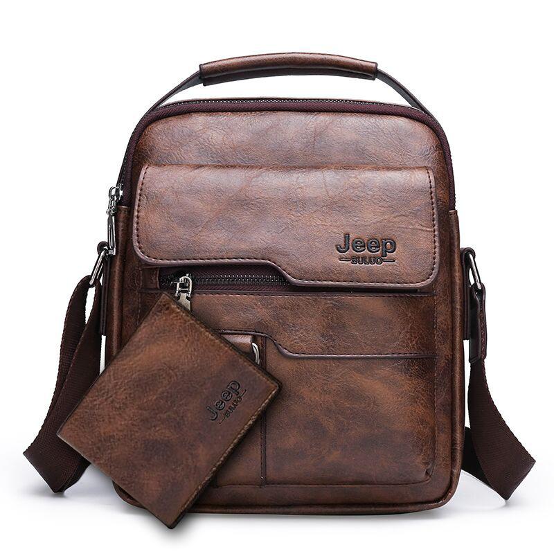 Shoulder Bag Men's Bag Retro Men's Bag Official Messenger Bag Large Capacity New Casual Bag Trendy Handbag