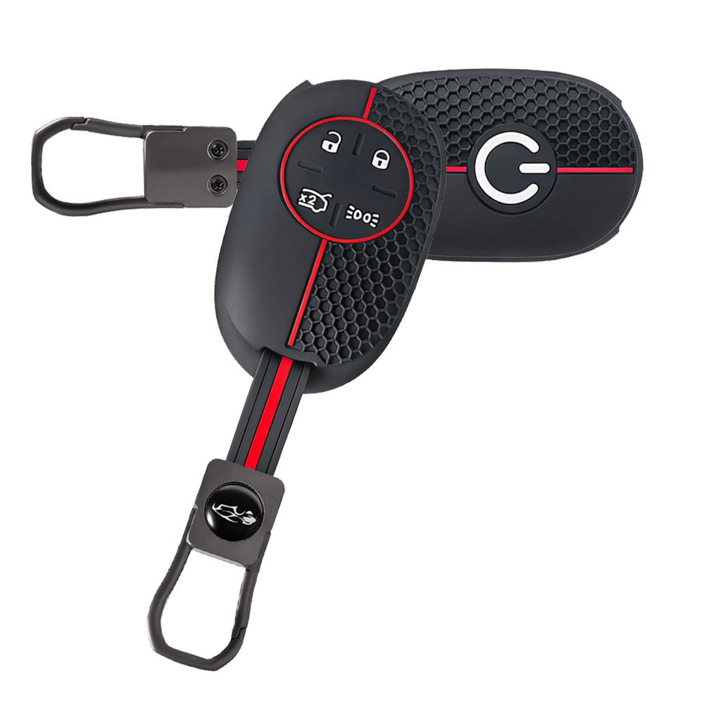 Silicone Remote Car Key Case Holder Key Cover Shell For Fiat 500 EV 500e 2026 New Energy Vehicles Auto Accessories Protection