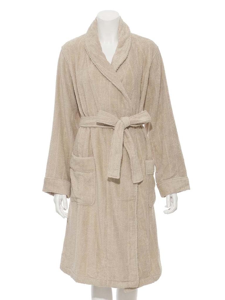 Gelato Pique Unisex Towel Robe PUCT229123 BEG