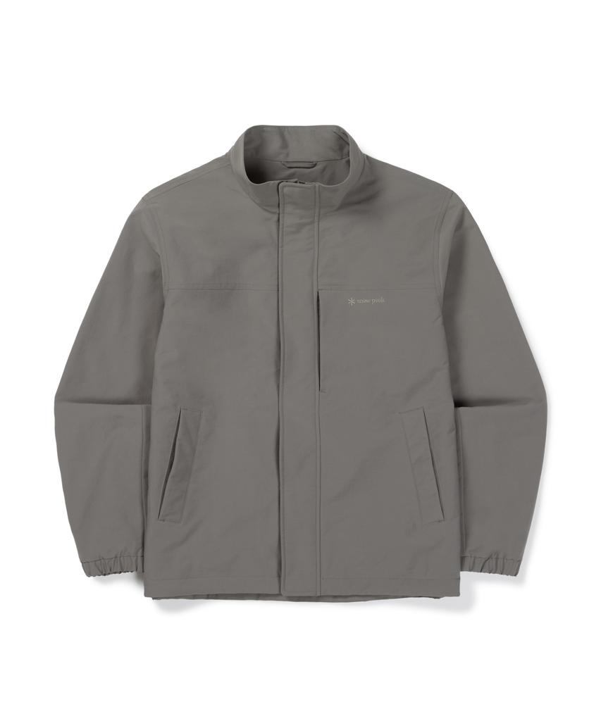 SNOWPEAK APPAREL Camp Dry Stand Neck Windbreaker (S26Fmfwb62) Dark Khaki
