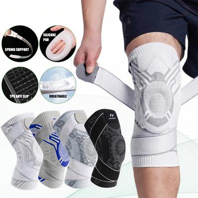 1PC Knie Unterstützung Hosenträger Strap Elastische Sport Bandage Kompression Protector Pad Lindert Gym Fitness KnieSchoner Verletzungen Volleyball