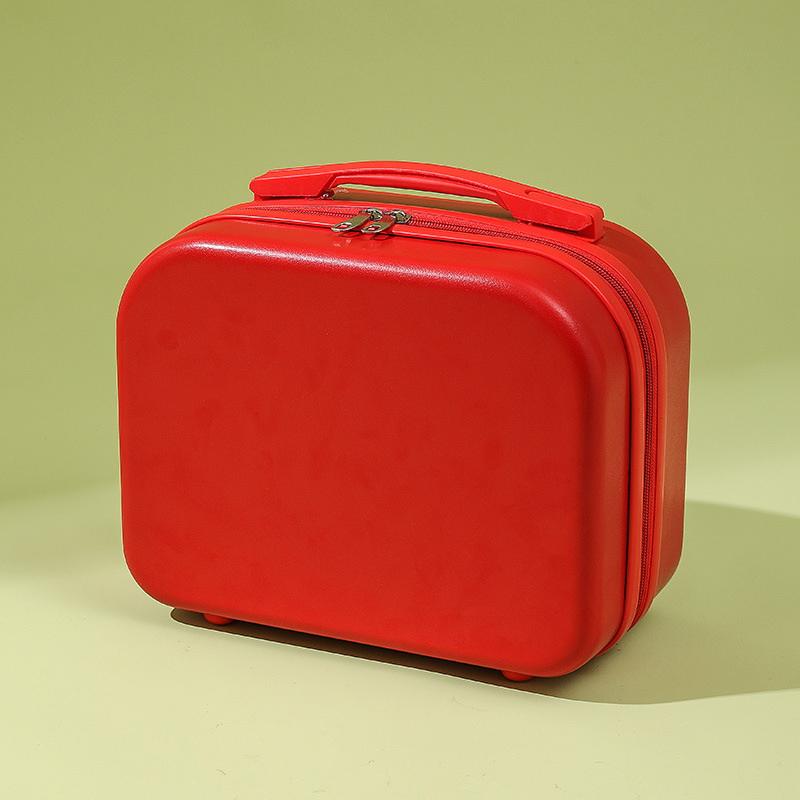 Elegante Maleta Mini de Viaje de 14 Pulgadas para Mujeres con Compartimento para Maquillaje para Viajes