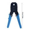 3 in 1 Crimping Tool For Cat5 Cat5e Cat6 Ethernet Cables With Steel Construction And Ergonomic Grip For RJ45 RJ11 Phone Cable Connectors