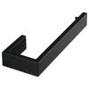 Silver Kitchen Towel Bar Black Toilet Paper Holder Heavy Duty Towel Hanger  Bathroom