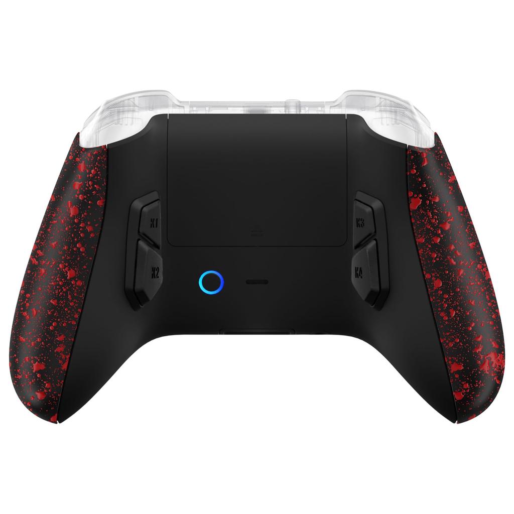 eXtremeRate Textured VICTOR X Remap Kit for Xbox Series 6 Black Redesigned Back Side and 4 Back Buttons Controller Not Included S/X, Profiles, Shell,