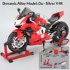 2026 New XLG 1:7 Ducati Panigale V4S Motorcycle Model - Alloy Die-Cast with Smoke Effect & Light/Sound Official Licensed Collector‘s Gift DieCast
