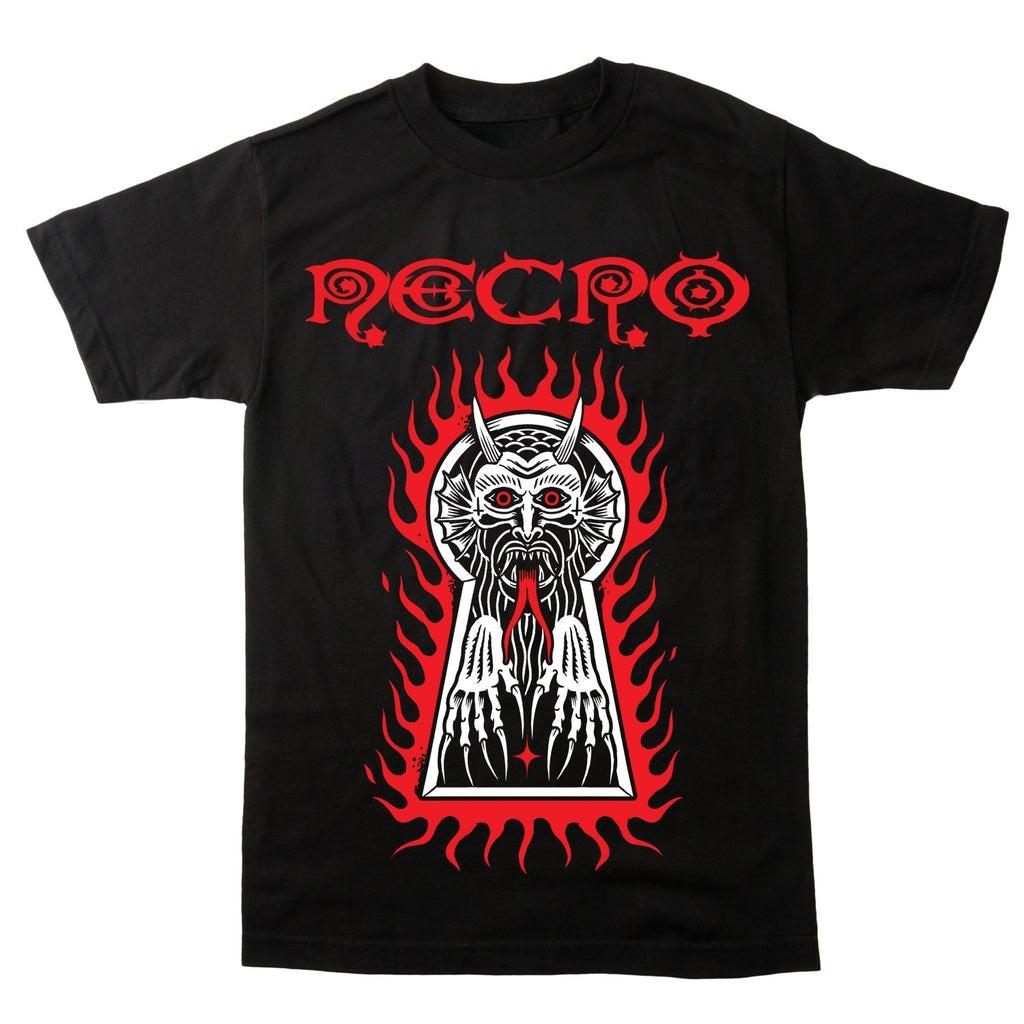 Maglietta Grafica Gore Teschio Metà Necro Underground Hip Hop Arte Nera 100% Cotone Unisex
