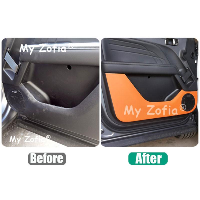 Car Door Anti-Kick Pad Inner Door Sill Plate Anti-Dirty Protective Cover Auto Accessories For Haval V7 Raptor Menglong 2025 2026