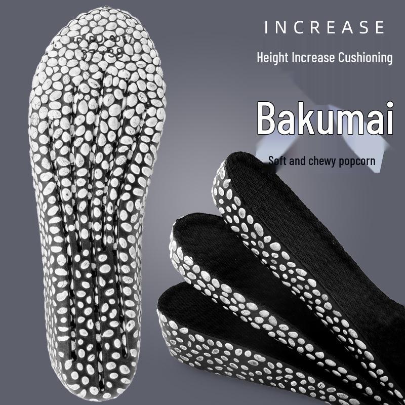 Stepping-on-Clouds: Invisible PU Height-Increasing Insoles, Soft, Breathable Comfort for Men and Women