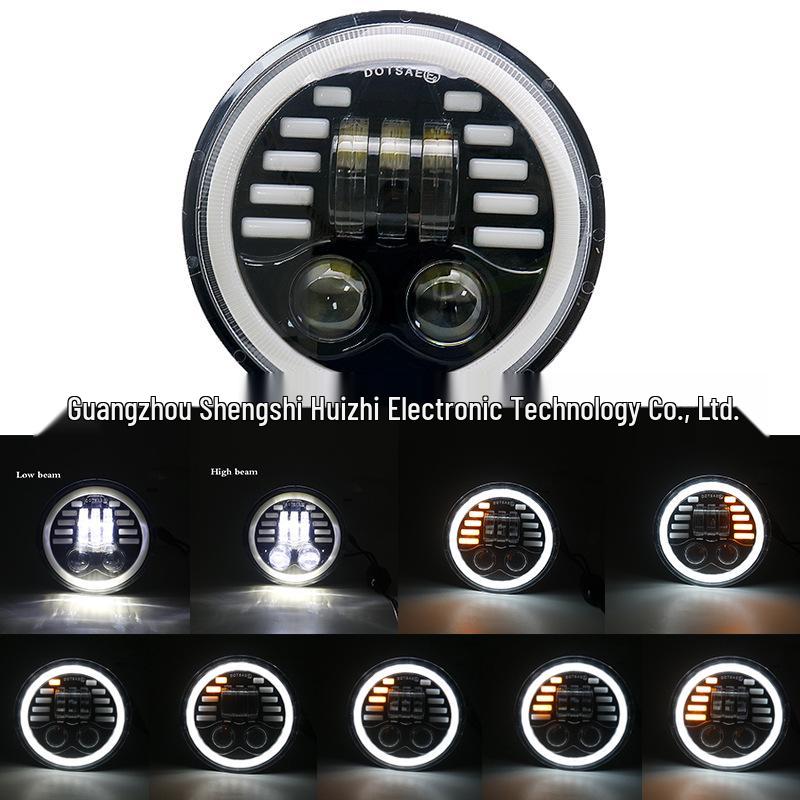 

5,75-дюймовая светодиодная фара-стример для модификаций мотоцикла Harley