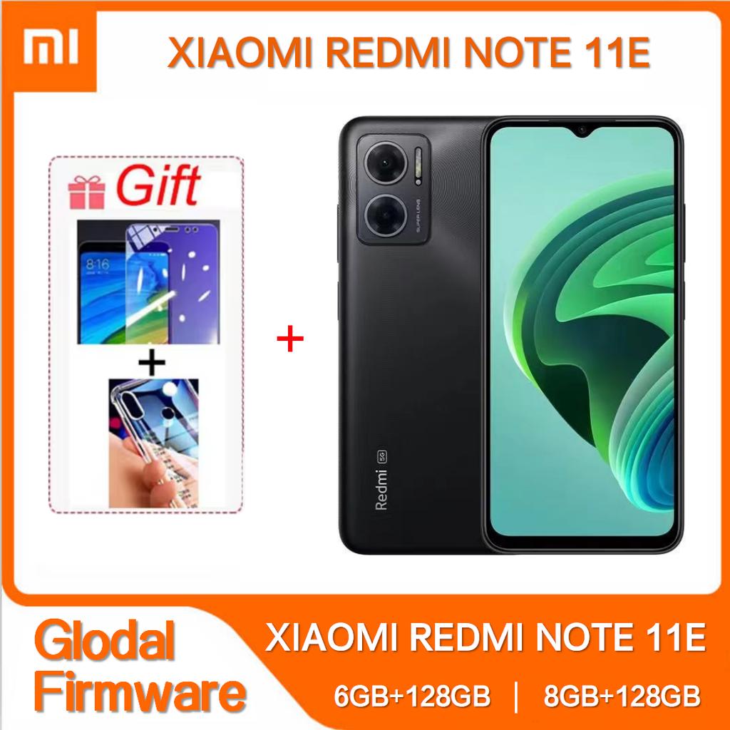 Smartphone 5G Original Xiaomi Redmi Note 11E ROM Global 8GB 128GB 5000mAh Carregamento 18W Dimensity 700 Câmera 50MP Tela 90Hz