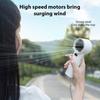 Portable Handheld Fan 100 Speeds USB Rechargeable with LED Display