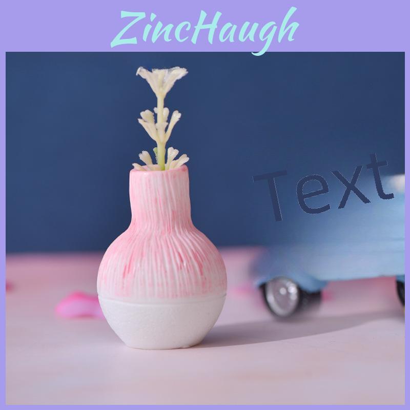 Cute Mini Resin Vase Ins Style Decorative Gift Ornament For Diy Craft Projects