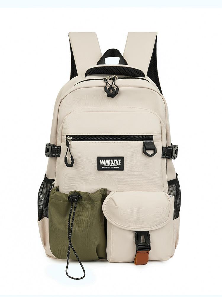 Schoolbag New Mountain Tooling Trendy Cool Backpack Men's Simple Mountaineering Strong Multi-compartment Large-capacity Backpack