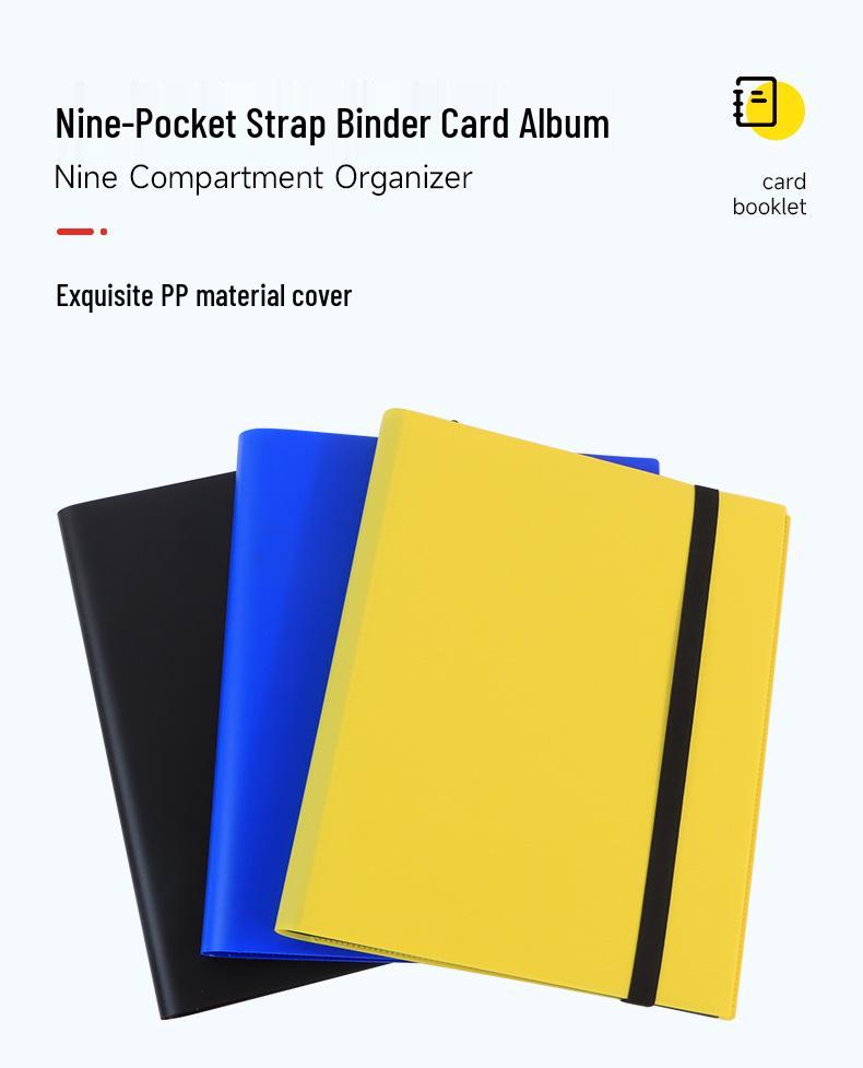 9-Grid Large Capacity 360 Card Slots Album for Game and Ultraman Cards