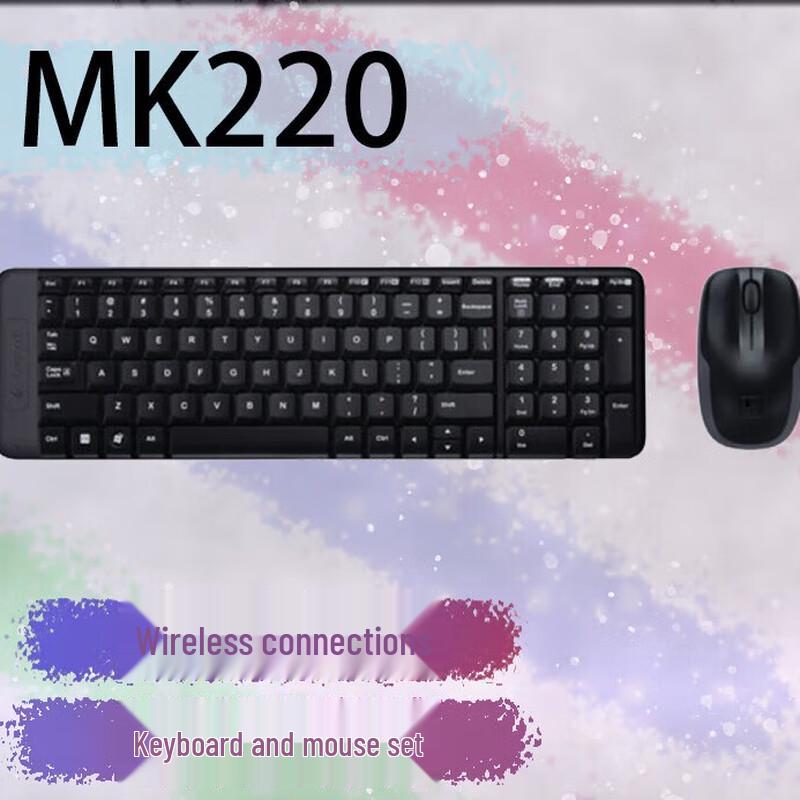 

Logitech MK220 Wireless Keyboard and Mouse Combo