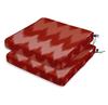 Vargottam Perfect Outdoor Indoor Square Corner Seat Cushions Water-Resistant Lounge Chair 18.5" X 16" Home Office Patio Furniture