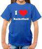 I Love Basketball - Kids T-Shirt - Basket Player Equipt