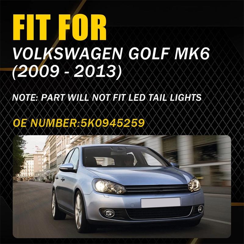Für VW Golf 6 Mk6 2009-2013 5K0945259 Hintere Linke Seite Innen-Rücklicht-Glühbirnenhalter Rücklicht-Glühbirnenhalter