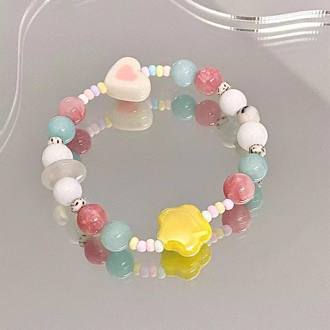 

Красочное конфетно-фруктовое ожерелье: Летний чокер и цепочка для ключицы
