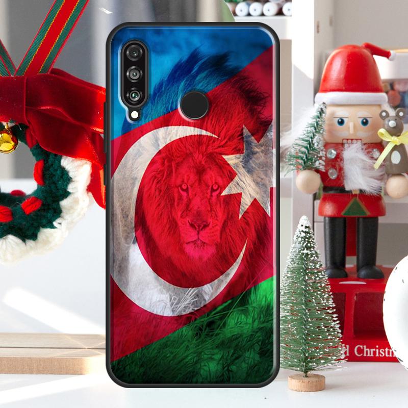 Azerbaijan Buta Flag For Huawei Nova 9 10 SE 11 Pro Y60 Y70 Y90 Y61 Y91 Y72 Y73 12i 11i 8i P20 P30 P40 Lite Case
