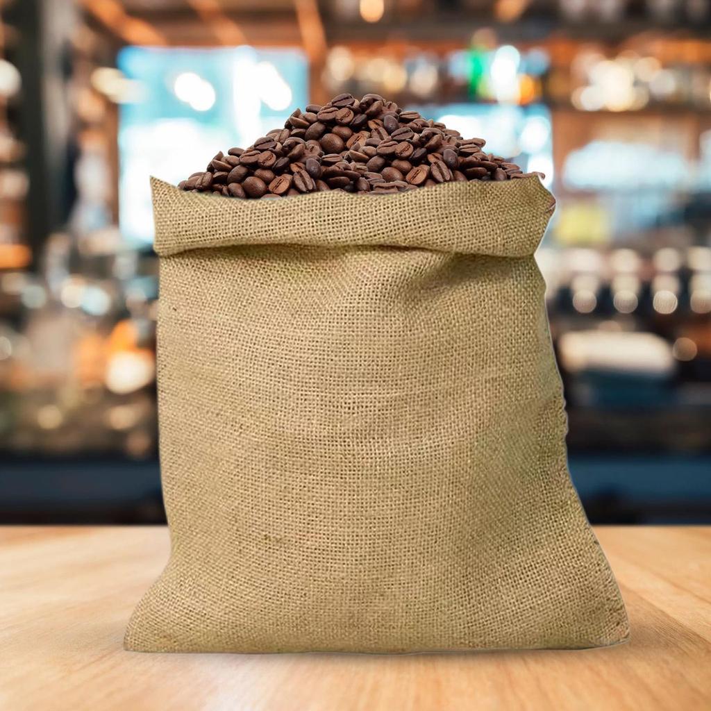 Potato Keeper 5 Pieces Burlap Potato Bags 15.75x23.62 Inches Jute Sack Breathable Food Storage For Beans Fruits Sand Market