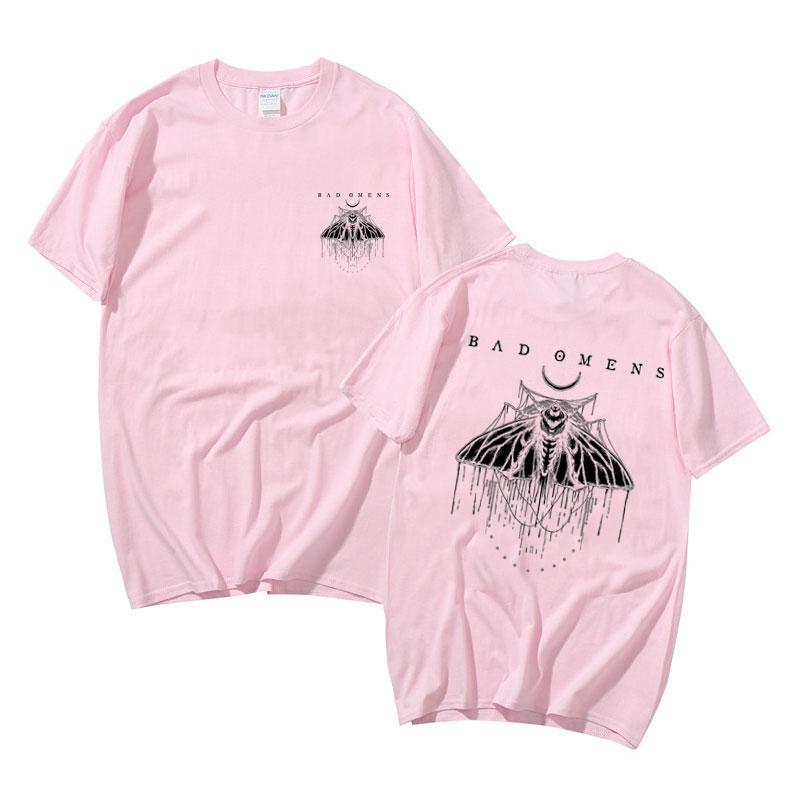 Bad Omens Band Grafická trička Krátký rukáv Párová Rock Punk Gotický Streetwear Pánské Topy Tričko Pánské Vintage Oversized Trička