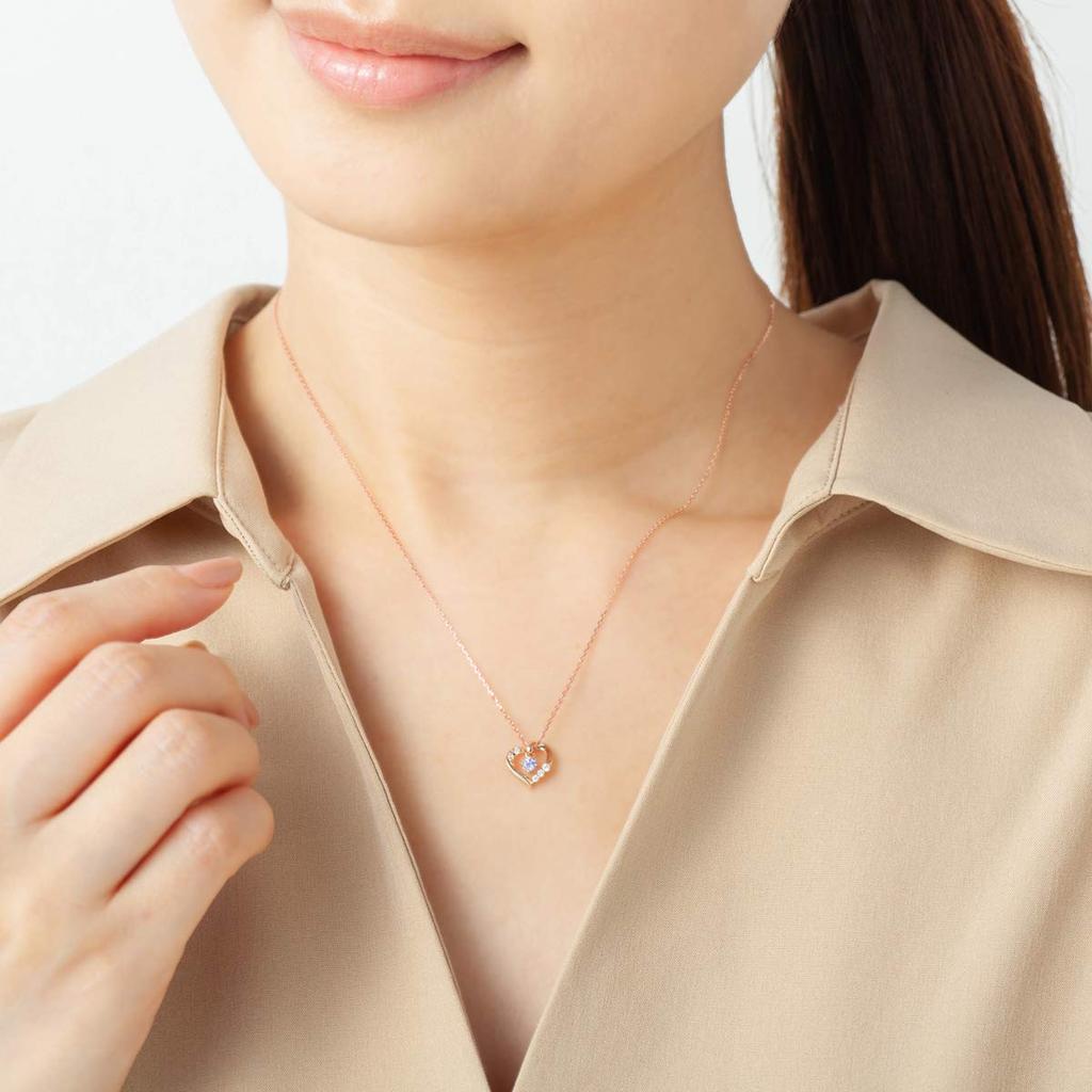 10K Pink Gold Necklace 151846223122 Canal4℃ (Canal 4℃) (PG)