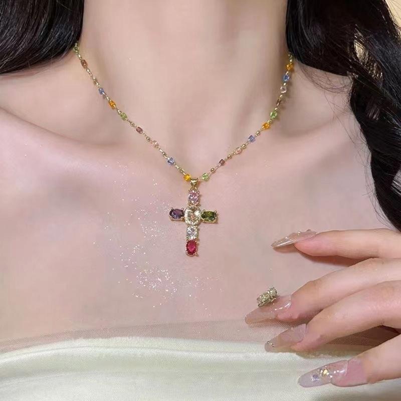 Beautiful Unique Necklace Beads Necklace Christian Jewelry Pendant Necklace Beads Texture Fashion Neck Jewelry for Woman
