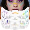 Halloween Face Sticker Simulated Freckle Tattoo Sticker Waterproof Cartoon Children'S Cute Makeup Sticker