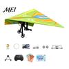 Indoor Outdoor Aircraft Toy Remote Control Paper Airplane Kit, with Gyro Stabilizer, Dual Propellers, DIY Electric 2.4G Glider RC Plane Set,