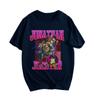 Yoshikage Kira Jojos Bizarre Adventure Anime Trend T-Shirt Baumwolle Grafik-T-Shirt Unisex Unisex Sommer Streetwear