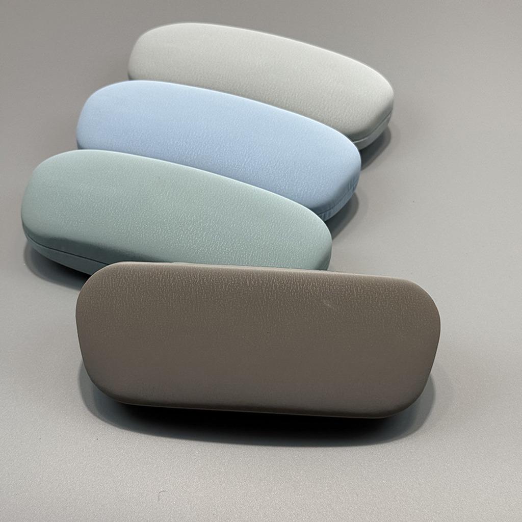 Pu Hard Eyeglass Case Scratch-Resistant Portable Eyeglasses Case Waterproof Eyewear Case Minimalist Reading Glasses Storage Box