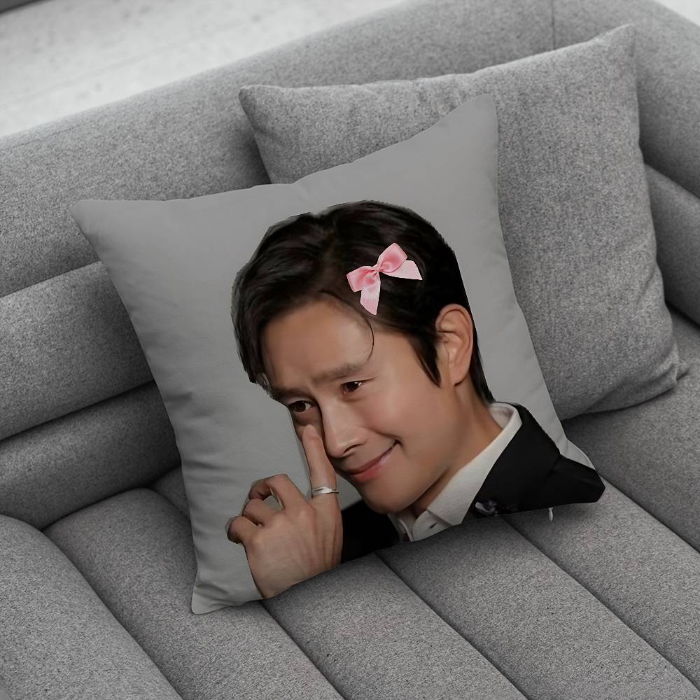 LLee Byung Hun Rosa Schleife Kissenbezug Kissenbezug Zuhause Sofakissen Autokissen Kissenbezug Büro Kissenhülle Kissen