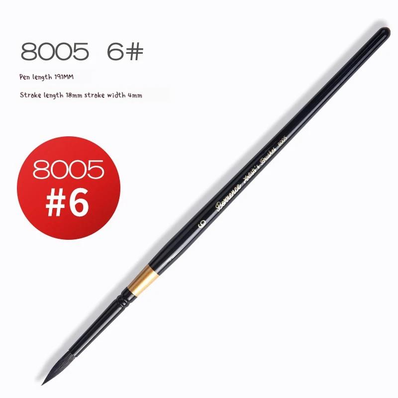 Paint Brushes Set Watercolor Brush Round Pointed Tip Nylon Hair Brush for Artist Acrylic Watercolor Gouache Oil Painting