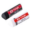 10 Pcs 4B Triangle Eraser Novelty Rubber School Supplies Student Office Exam Art Drawing Creative Black White Erasers