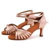 Women Latin Dance Shoes High Heel 7CM Ballroom Salsa Tango Dancing Shoes Indoor Dancing Shoes