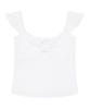 Lojanneu Sugar Cake Ribbon Top (Sugar White)
