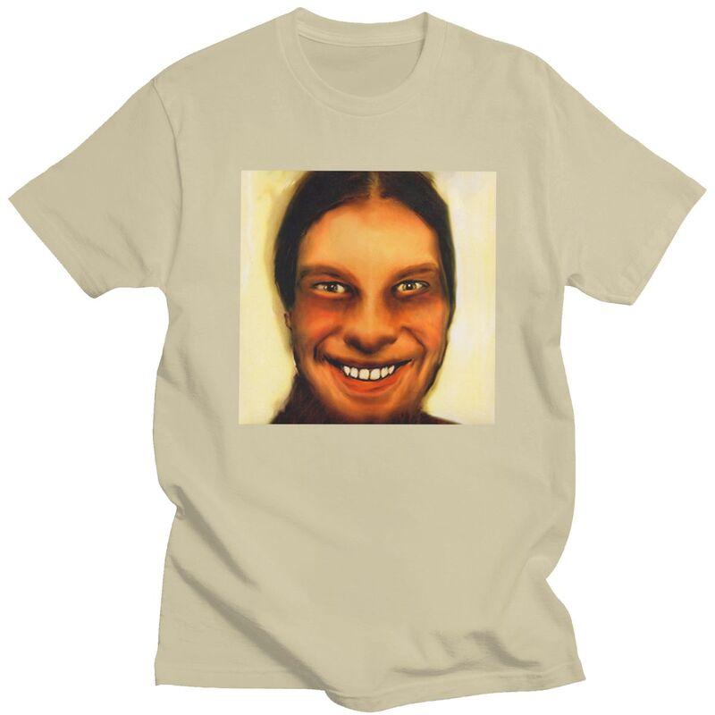 Vlastní pánské tričko Aphex Twin s krátkým rukávem Bavlněná trička Tričko Ležérní trička Volný střih Oblečení