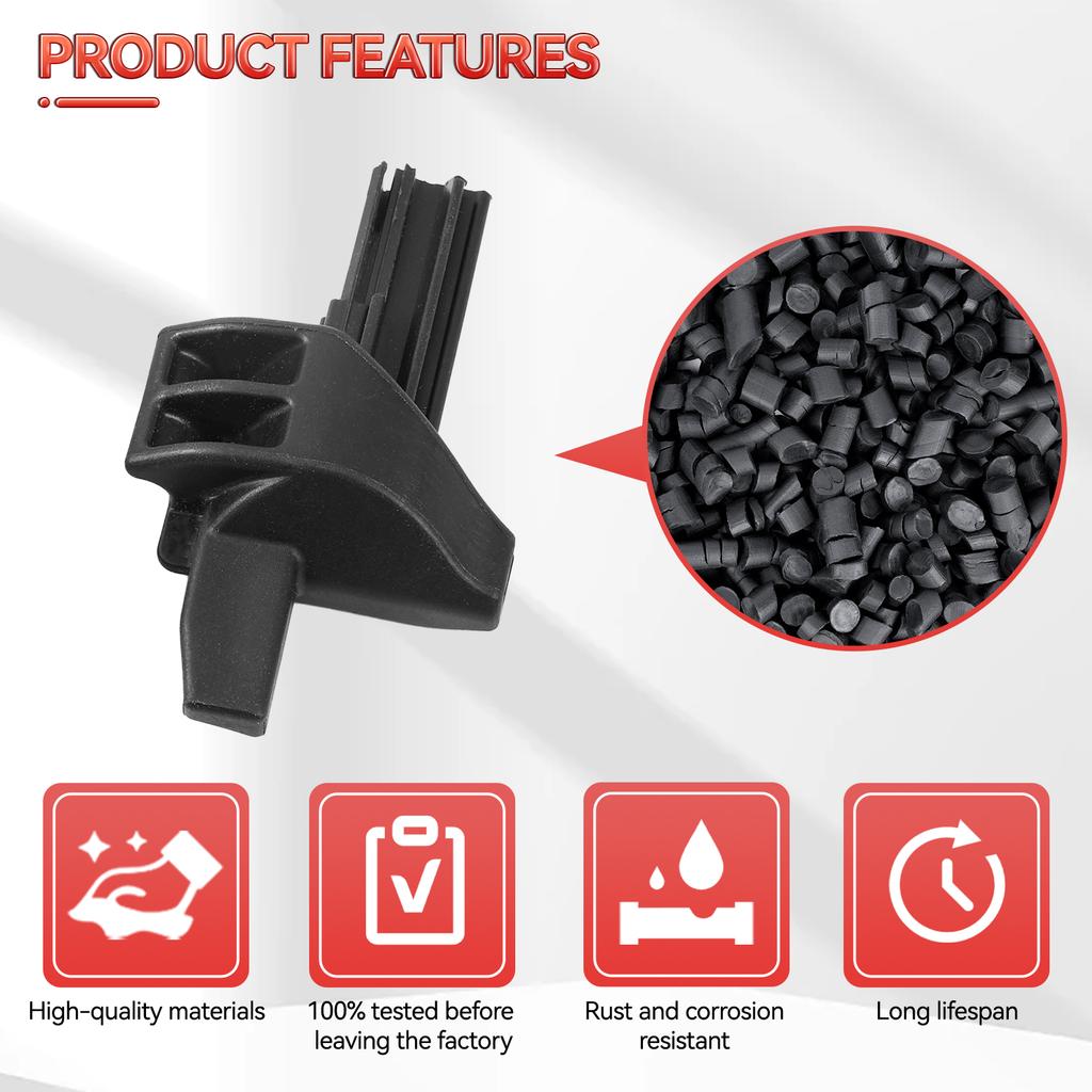 2x Parcel Shelf Plastic Clips Luggage Compartment Cover Clip For Mercedes-Benz A B CLASS W169 W245 A1696930284 A16969302849051