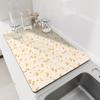 Super Absorbent Kitchen Dish Drying Mats Non-slip Coffee Drain Pad Quick Dry Tableware Kitchen Faucet Placemat Dinnerware