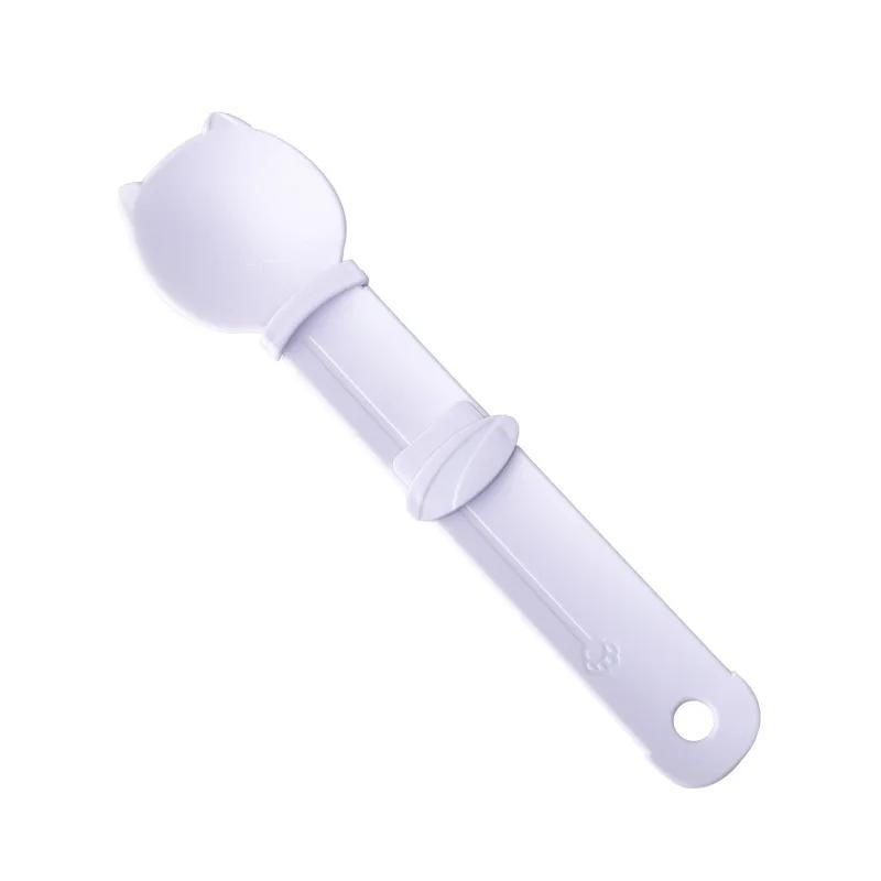 

Squeezing Spoon for Cat Strip Feeder Squeezer for Pet Feeding Spoon for Cat Products фіолетовий